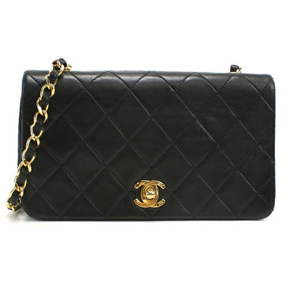 中古 シャネル ショルダーバッグ レディース ブランド CHANEL マトラッセ チェーンショルダーバッグ ブラック バッグ USDCH101270011