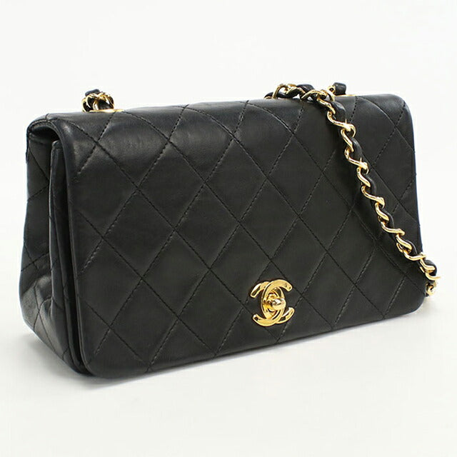 中古 シャネル ショルダーバッグ レディース ブランド CHANEL マトラッセ チェーンショルダーバッグ ブラック バッグ USDCH101270011