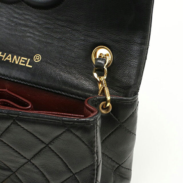 中古 シャネル ショルダーバッグ レディース ブランド CHANEL マトラッセ チェーンショルダーバッグ ブラック バッグ USDCH101270011