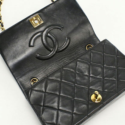 中古 シャネル ショルダーバッグ レディース ブランド CHANEL マトラッセ チェーンショルダーバッグ ブラック バッグ USDCH101270011