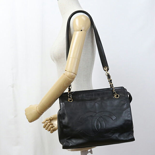 二手 CHANEL 手提包 女士品牌 CHANEL 链条黑色包 USDCH101397011