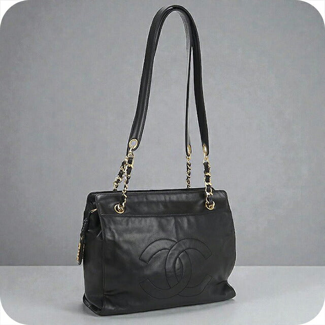 二手 CHANEL 手提包 女士品牌 CHANEL 链条黑色包 USDCH101397011