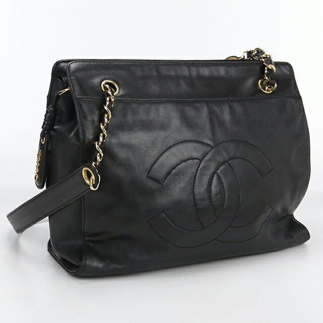 二手 CHANEL 手提包 女士品牌 CHANEL 链条黑色包 USDCH101397011