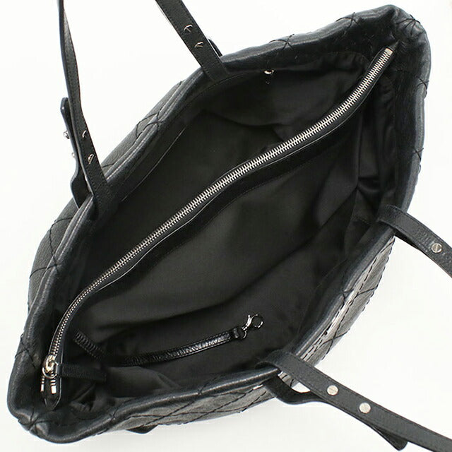 Used CHANEL tote bag ladies brand CHANEL on the road leather A48019 black bag USDCH101561011