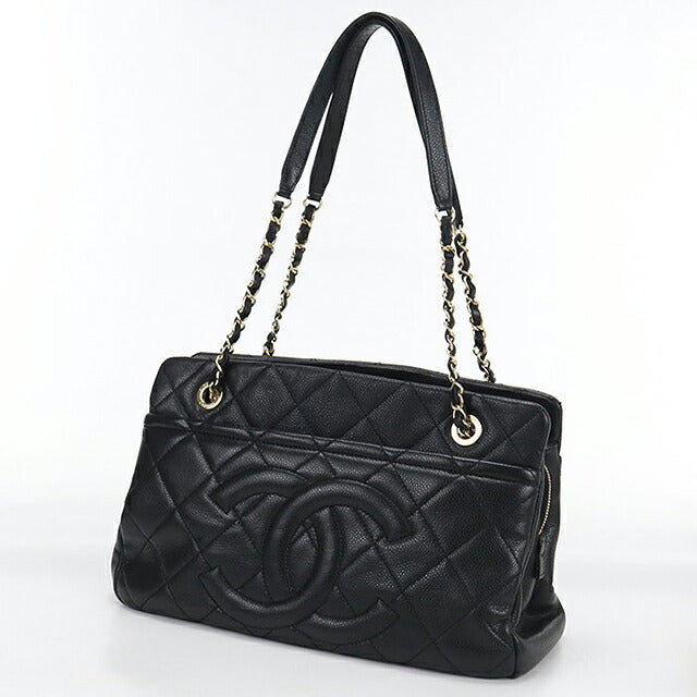 二手 CHANEL 手提包 女士品牌 CHANEL 马特拉斯链条黑色包 USDCH101562011