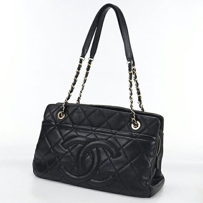二手 CHANEL 手提包 女士品牌 CHANEL 马特拉斯链条黑色包 USDCH101562011