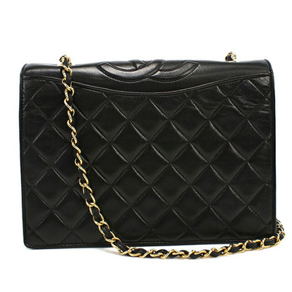 二手 CHANEL 单肩包 女士品牌 CHANEL 马特拉斯链条黑色包 USDCH101747011