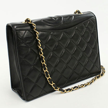 二手 CHANEL 单肩包 女士品牌 CHANEL 马特拉斯链条黑色包 USDCH101747011