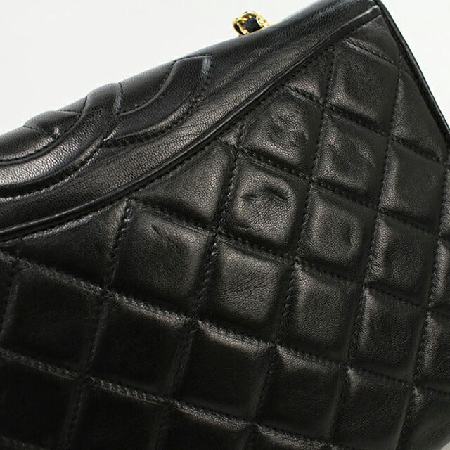 二手 CHANEL 单肩包 女士品牌 CHANEL 马特拉斯链条黑色包 USDCH101747011