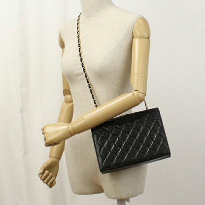 二手 CHANEL 单肩包 女士品牌 CHANEL 马特拉斯链条黑色包 USDCH101747011