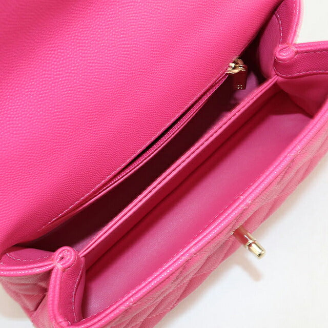 中古 シャネル ハンドバッグ レディース ブランド CHANEL ココハンドル24 2WAY ピンク バッグ USDCH101811011