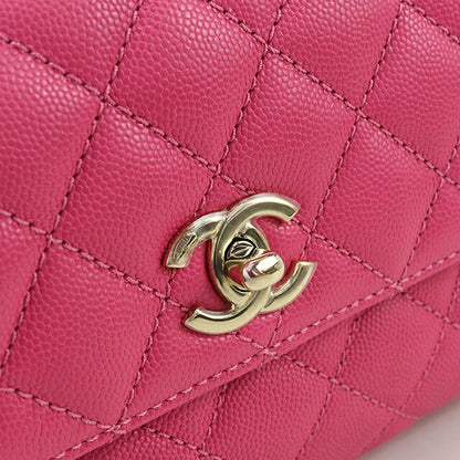 中古 シャネル ハンドバッグ レディース ブランド CHANEL ココハンドル24 2WAY ピンク バッグ USDCH101811011