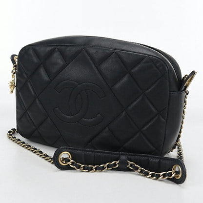 中古 シャネル 斜め掛け ショルダーバッグ レディース ブランド CHANEL マトラッセ チェーン ブラック バッグ USDCH103390011