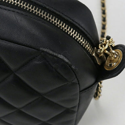 中古 シャネル 斜め掛け ショルダーバッグ レディース ブランド CHANEL マトラッセ チェーン ブラック バッグ USDCH103390011