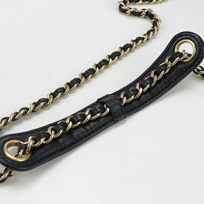 中古 シャネル 斜め掛け ショルダーバッグ レディース ブランド CHANEL マトラッセ チェーン ブラック バッグ USDCH103390011