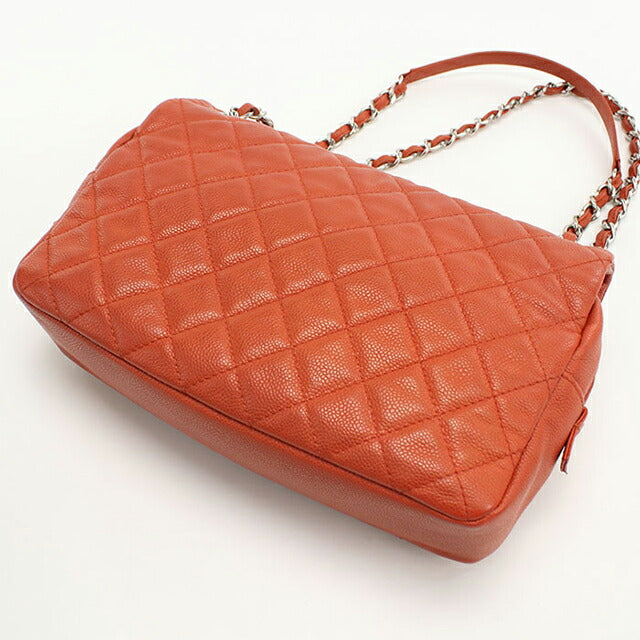 中古 シャネル ショルダーバッグ レディース ブランド CHANEL マトラッセ チェーン オレンジ バッグ USDCH103399011