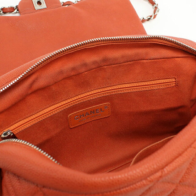 中古 シャネル ショルダーバッグ レディース ブランド CHANEL マトラッセ チェーン オレンジ バッグ USDCH103399011