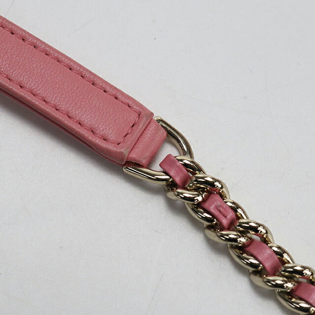 中古 シャネル 斜め掛け ショルダーバッグ レディース ブランド CHANEL マトラッセ チェーン ピンク バッグ USDCH103401011