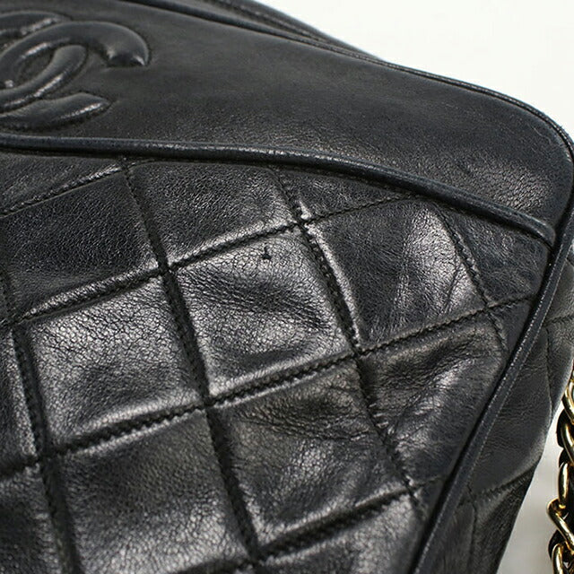 中古 シャネル ショルダーバッグ レディース ブランド CHANEL マトラッセ チェーンショルダーバッグ ブラック バッグ USDCH103411011