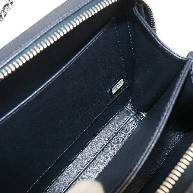 中古 シャネル ショルダーバッグ レディース ブランド CHANEL CCフィリグリー 2WAYバニティバッグ A93342 ネイビー バッグ USDCH103495011