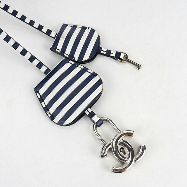 中古 シャネル ショルダーバッグ レディース ブランド CHANEL CCフィリグリー 2WAYバニティバッグ A93342 ネイビー バッグ USDCH103495011