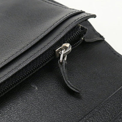 Used CHANEL long wallet bi-fold ladies brand CHANEL leather black USDCH108308011