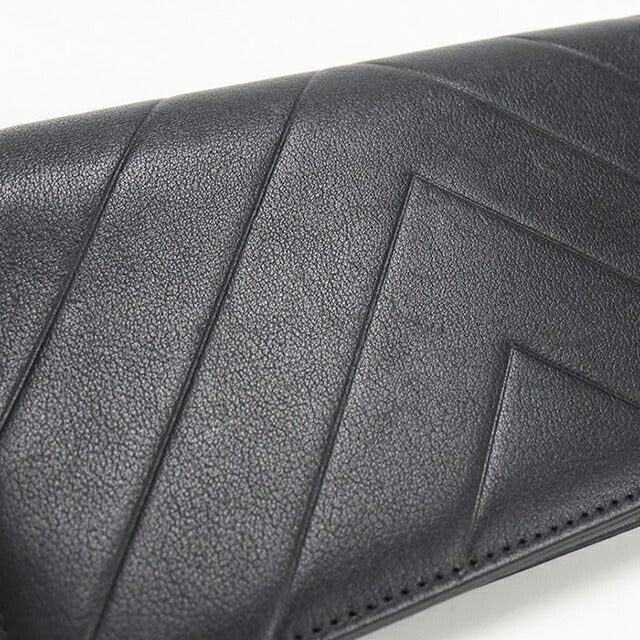 Used CHANEL long wallet bi-fold ladies brand CHANEL leather black USDCH108308011