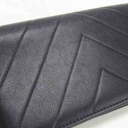 Used CHANEL long wallet bi-fold ladies brand CHANEL leather black USDCH108308011