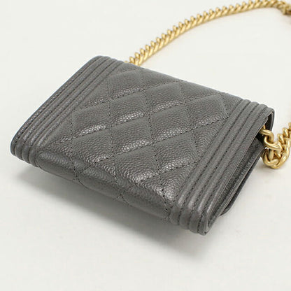 Used Chanel Chain Wallet Women&