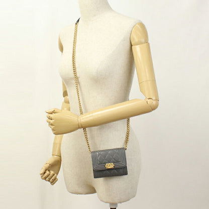 Used Chanel Chain Wallet Women&