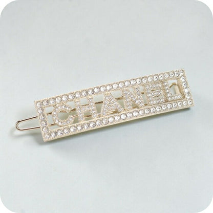 中古 シャネル バレッタ レディース ブランド CHANEL ヘアクリップ ゴールド ヘアアクセサリー USDCH109884011
