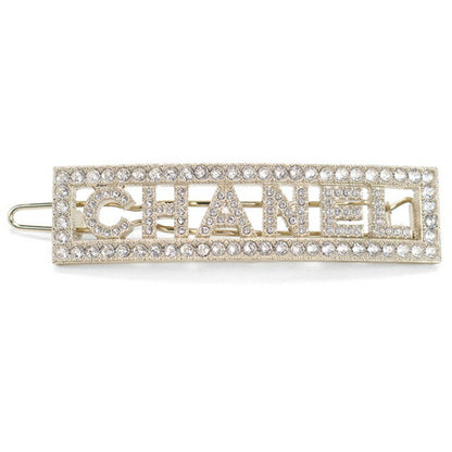 中古 シャネル バレッタ レディース ブランド CHANEL ヘアクリップ ゴールド ヘアアクセサリー USDCH109884011