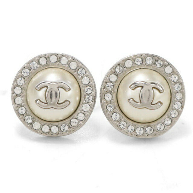 中古 シャネル ピアス レディース ブランド CHANEL ココマーク シルバー アクセサリー USDCH112059011