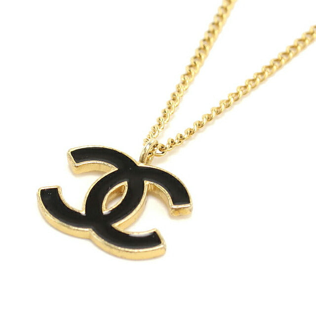 中古 シャネル ネックレス レディース ブランド CHANEL ココマーク ゴールド アクセサリー USDCH113681011