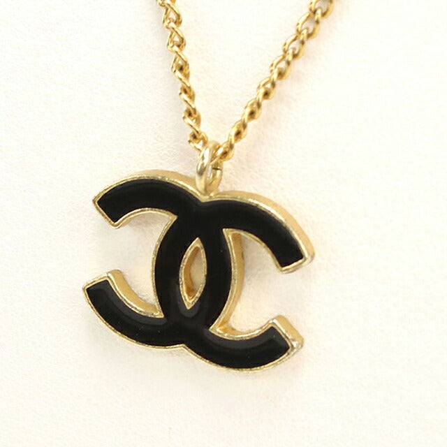 中古 シャネル ネックレス レディース ブランド CHANEL ココマーク ゴールド アクセサリー USDCH113681011