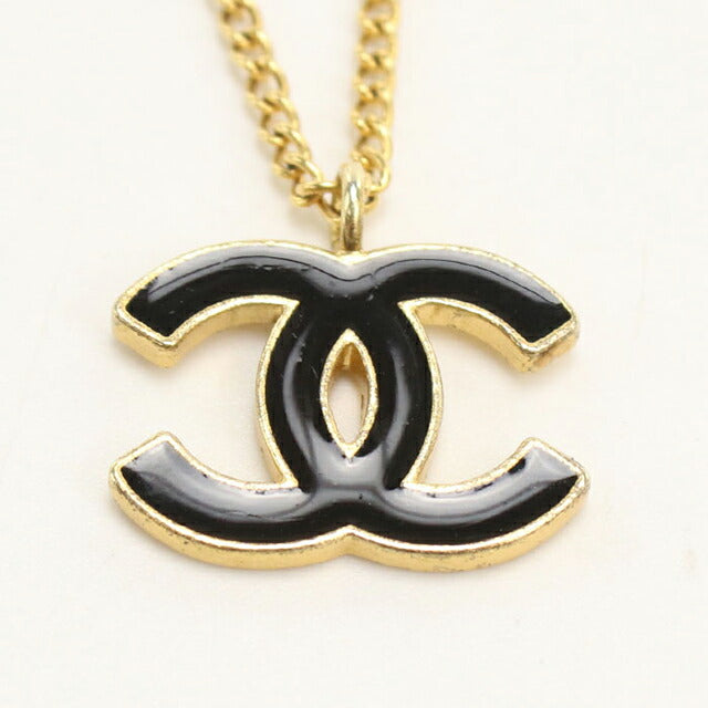 中古 シャネル ネックレス レディース ブランド CHANEL ココマーク ゴールド アクセサリー USDCH113681011