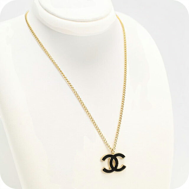 中古 シャネル ネックレス レディース ブランド CHANEL ココマーク ゴールド アクセサリー USDCH113681011