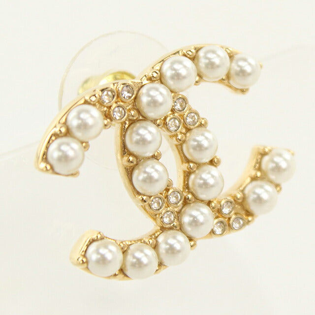 中古 シャネル ピアス レディース ブランド CHANEL ココマーク ゴールド アクセサリー USDCH114185011
