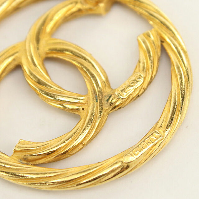 中古 シャネル ブローチ レディース ブランド CHANEL ココマーク ゴールド アクセサリー USDCH114293011