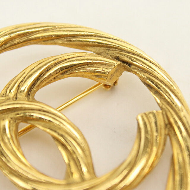 中古 シャネル ブローチ レディース ブランド CHANEL ココマーク ゴールド アクセサリー USDCH114293011