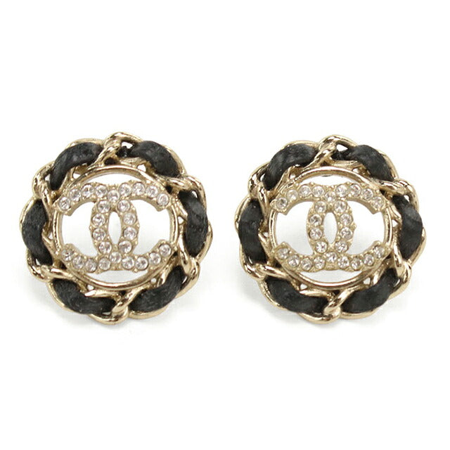 中古 シャネル ピアス レディース ブランド CHANEL ココマーク  AB8297-B08169 ゴールド アクセサリー USDCH116516011