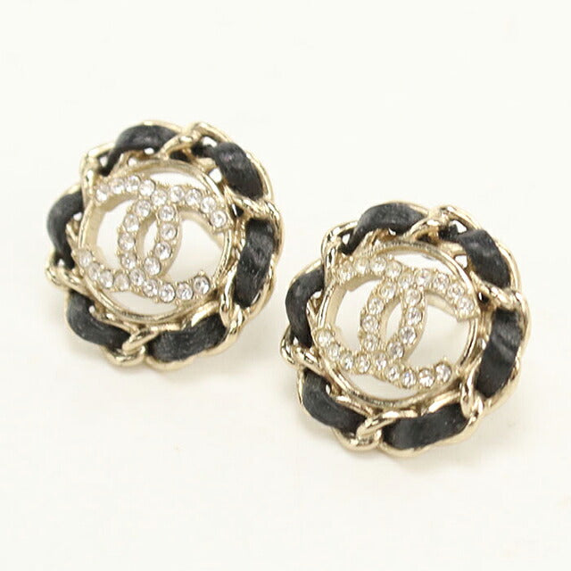 中古 シャネル ピアス レディース ブランド CHANEL ココマーク  AB8297-B08169 ゴールド アクセサリー USDCH116516011
