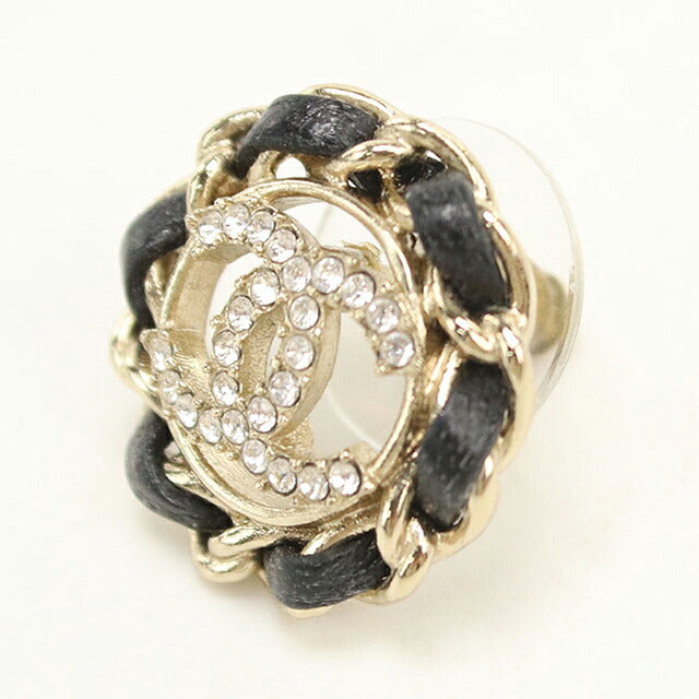 中古 シャネル ピアス レディース ブランド CHANEL ココマーク  AB8297-B08169 ゴールド アクセサリー USDCH116516011