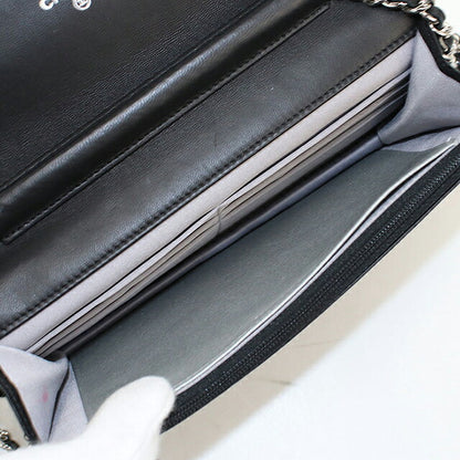 中古 シャネル チェーンウォレット レディース ブランド CHANEL カメリア  A47421 ブラック USDCH116833011