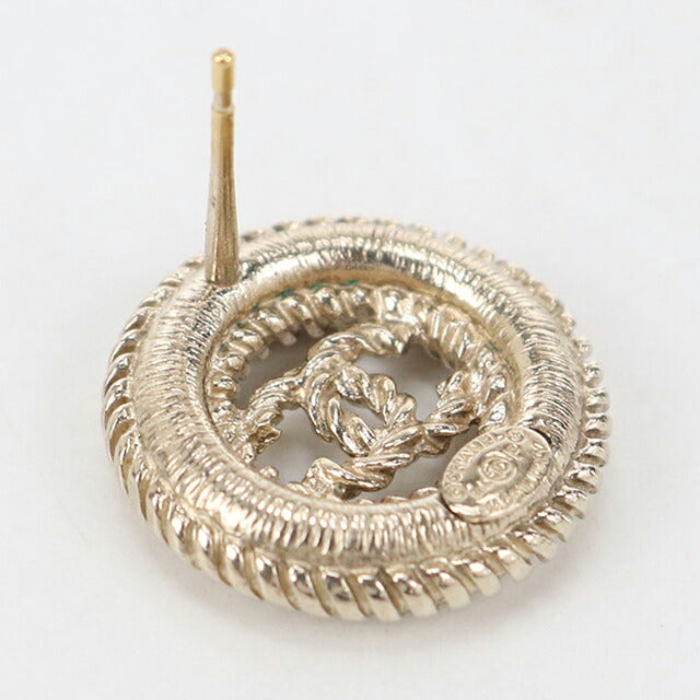 中古 シャネル ピアス レディース ブランド CHANEL ココマーク  ゴールド アクセサリー USDCH117242011