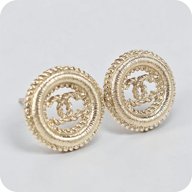中古 シャネル ピアス レディース ブランド CHANEL ココマーク  ゴールド アクセサリー USDCH117242011