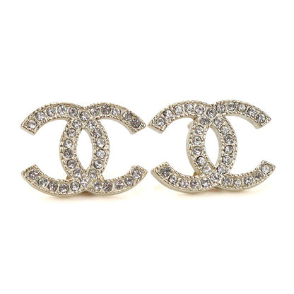 中古 シャネル ピアス レディース ブランド CHANEL ココマーク ラインストーン CH117402 ゴールド アクセサリー USDCH117402011