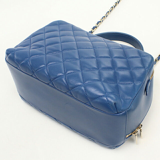 中古 シャネル ハンドバッグ レディース ブランド CHANEL マトラッセ  ブルー USDCH119041011