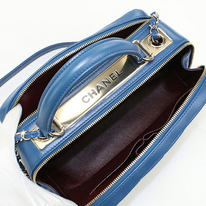 中古 シャネル ハンドバッグ レディース ブランド CHANEL マトラッセ  ブルー USDCH119041011