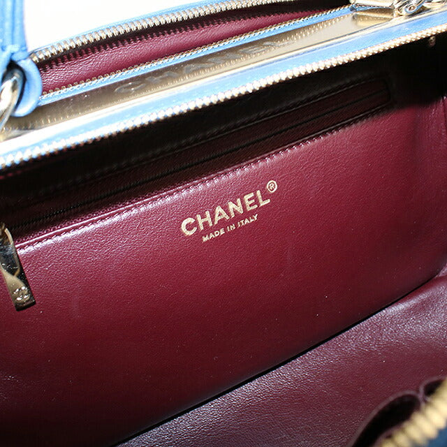 中古 シャネル ハンドバッグ レディース ブランド CHANEL マトラッセ  ブルー USDCH119041011